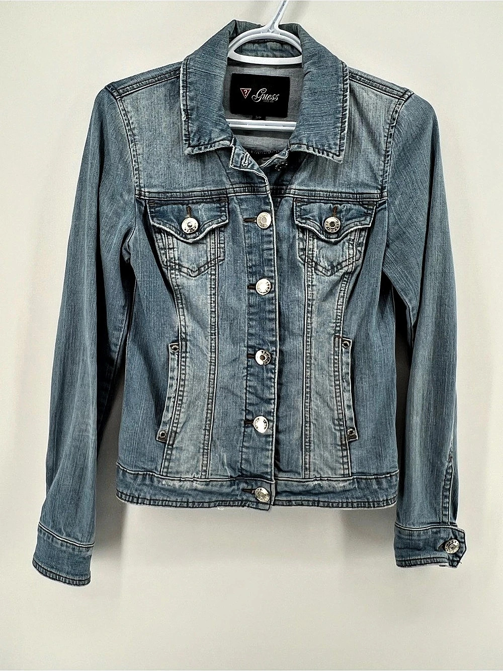 Y2K Guess Denim Jacket Women’s Size Small